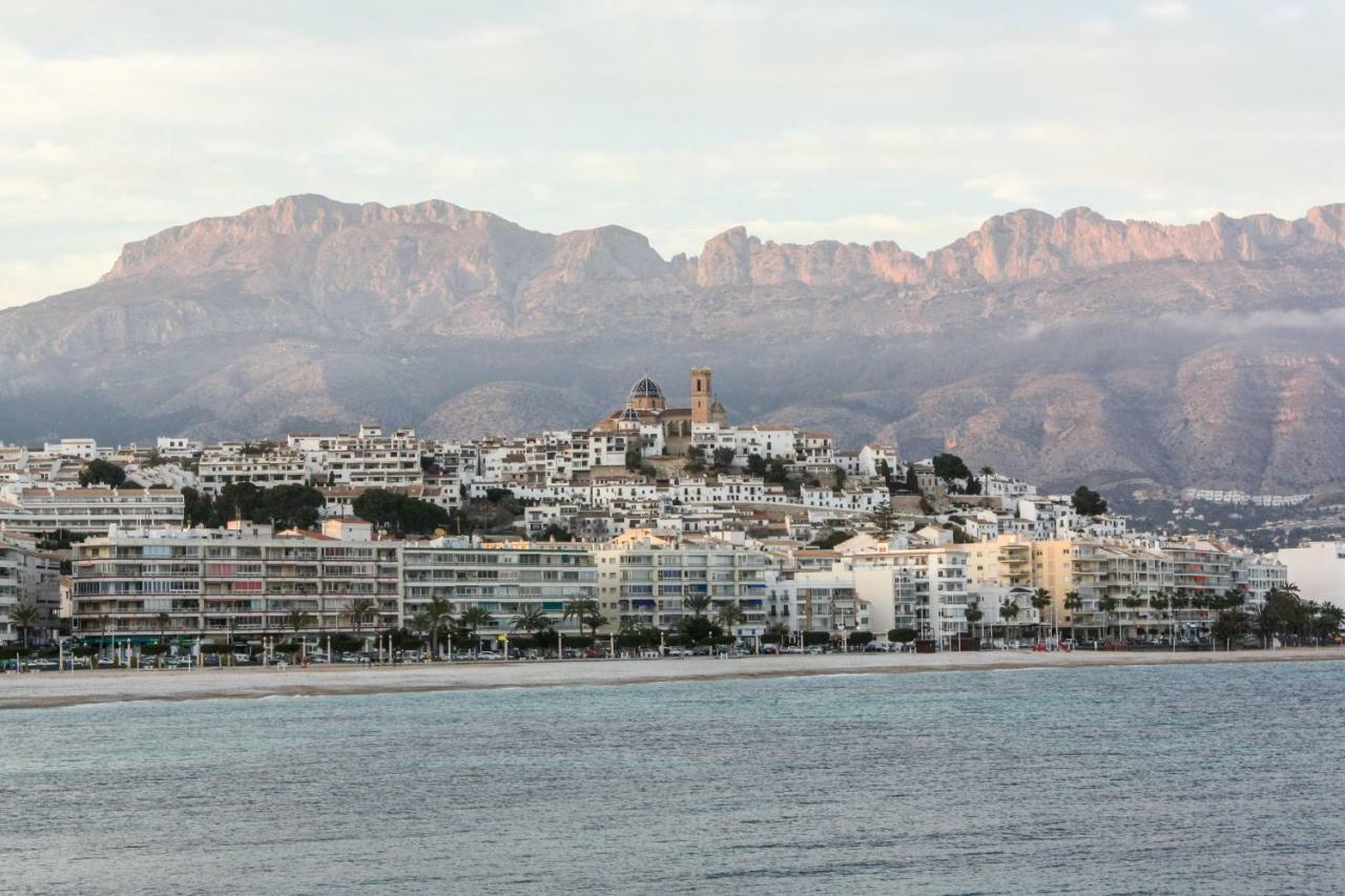 Atico-Loft Frente Al Mar Con Piscina Y Parking Lejlighed Altea Eksteriør billede